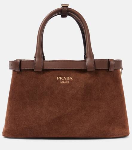 Prada Small suede tote bag - Prada - Modalova