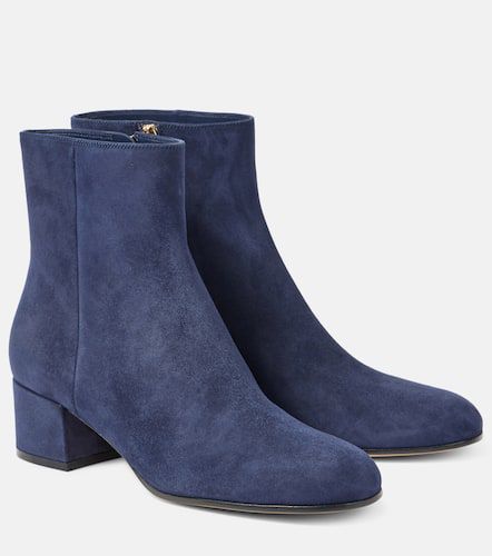 Ankle Boots 45 aus Veloursleder - Gianvito Rossi - Modalova