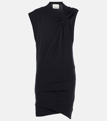 Leany asymmetric cotton jersey minidress - Isabel Marant - Modalova