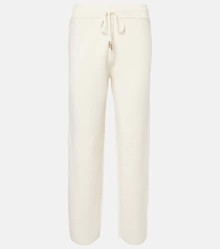 Wool and cashmere sweatpants - Moncler - Modalova