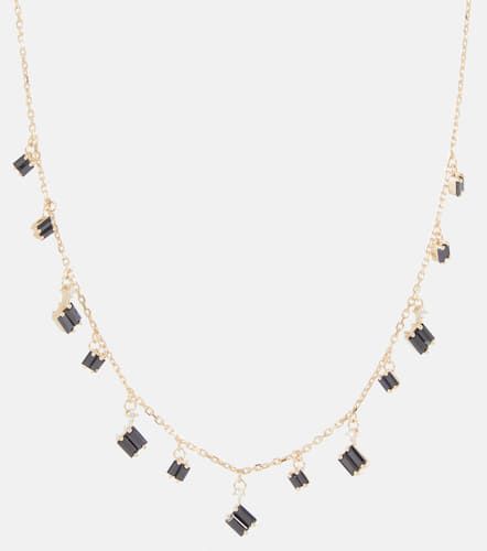 Halskette Cascade aus 18kt Gelbgold mit Diamanten und Saphiren - Suzanne Kalan - Modalova