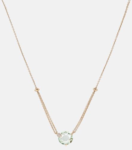 Collar de oro rosa de 18 ct con prasiolita y diamantes - Bucherer Fine Jewellery - Modalova