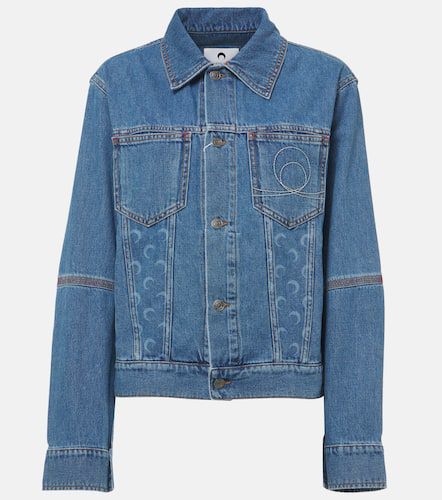 Chaqueta Moon Laser de denim - Marine Serre - Modalova