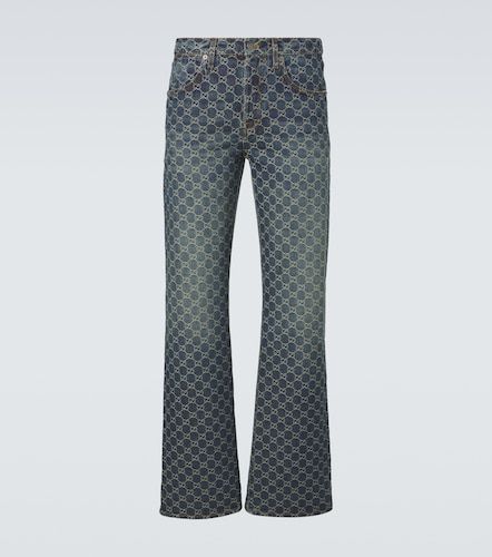 Gucci GG jacquard flared jeans - Gucci - Modalova