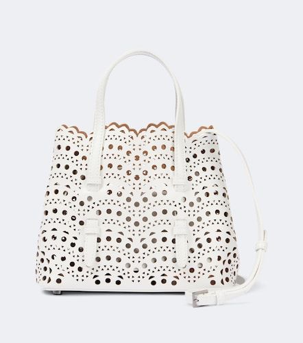 Le Mina 25 Vienne Wave leather tote bag - Alaia - Modalova