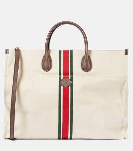 Gucci Tote Large aus Leinen - Gucci - Modalova