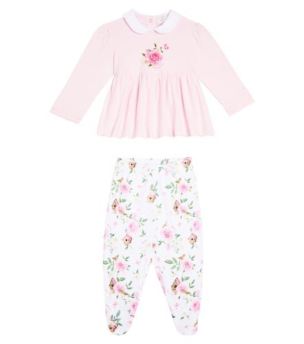 Baby - Top e pantaloni con stampa - Monnalisa - Modalova