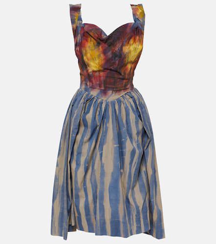 Vestido corsé Sunday de algodón a rayas - Vivienne Westwood - Modalova