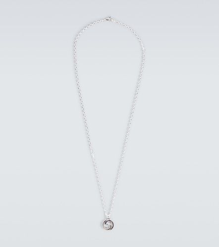 Collar Interlocking G de plata de ley - Gucci - Modalova