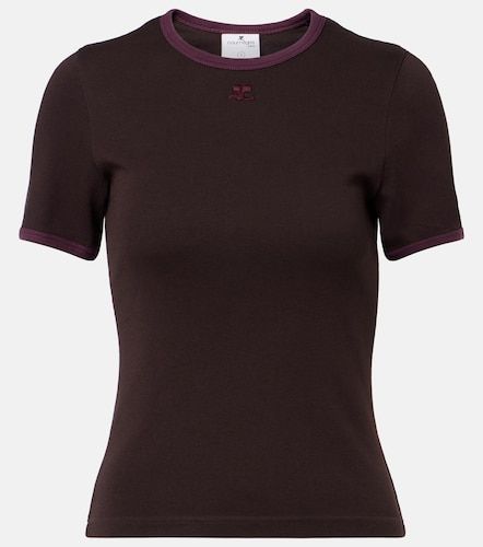 Courrèges Camiseta de jersey de algodón - Courreges - Modalova