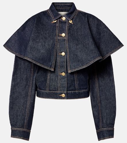 Chaqueta Agata dedenim con capa - Ulla Johnson - Modalova