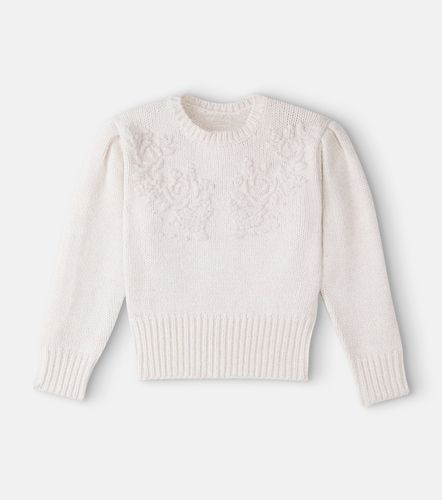 Pullover Gabri con lamé e ricamo - C'era Una Volta - Modalova