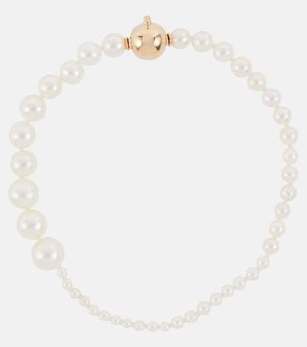 Petite Peggy 14kt gold and pearl bracelet - Sophie Bille Brahe - Modalova