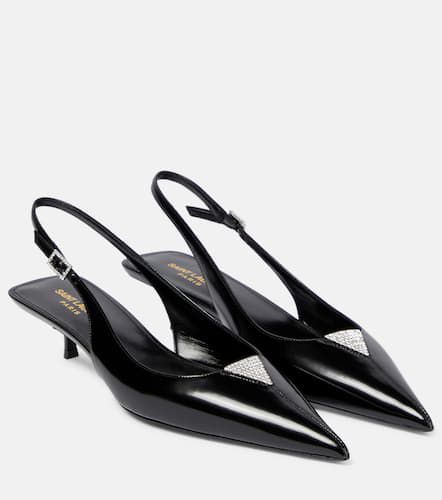 Slingback-Pumps Cherish 30 aus Leder - Saint Laurent - Modalova