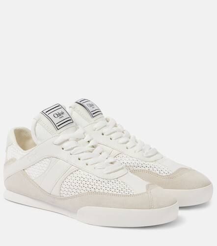 ChloÃ© ChloÃ© Kick leather low-top sneakers - Chloe - Modalova