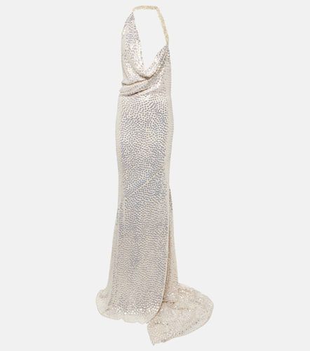 Desires crystal-embellished silk gown - Maticevski - Modalova