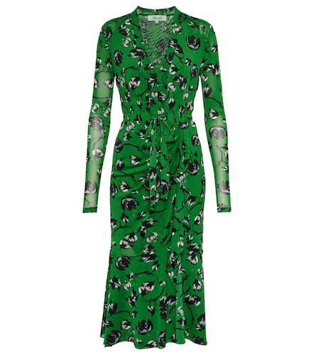 Crystal printed midi dress - Diane von Furstenberg - Modalova