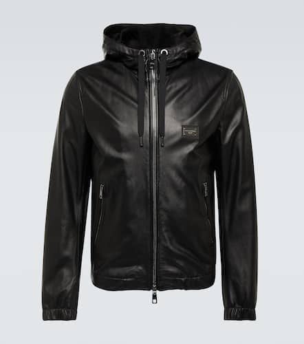 Dolce&Gabbana Lederjacke - Dolce&Gabbana - Modalova