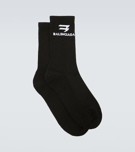 Balenciaga Socken aus Rippstrick - Balenciaga - Modalova