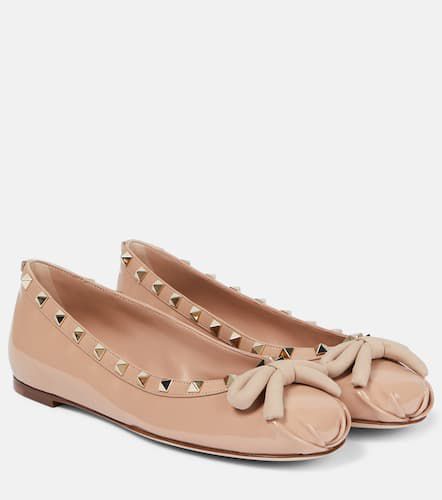 Ballerinas Rockstud aus Lackleder - Valentino Garavani - Modalova