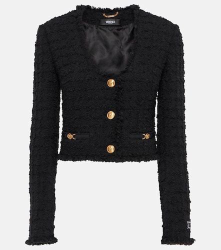 Versace Chaqueta Heritage de tweed - Versace - Modalova