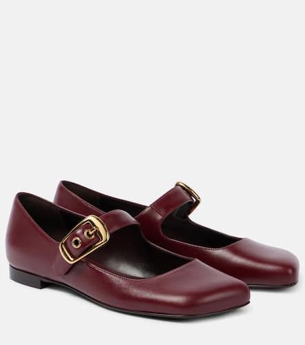 Chloe Polly leather Mary Jane flats - Chloe - Modalova