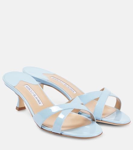 Callamu 50 patent leather sandals - Manolo Blahnik - Modalova