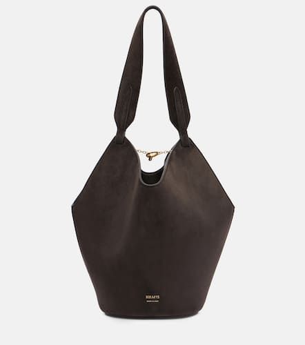 Khaite Borsa Lotus Mini in suede - Khaite - Modalova