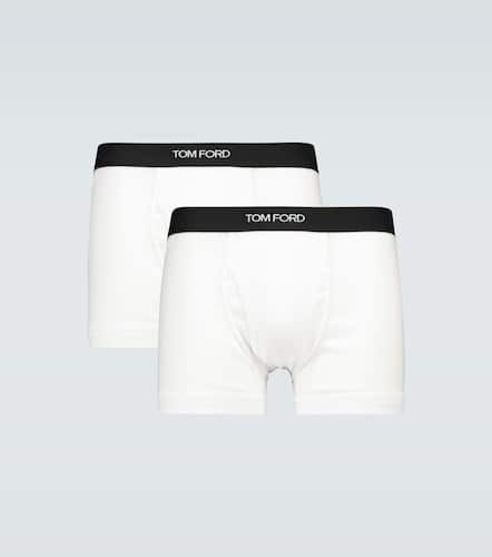 Stretch-cotton boxer briefs - Tom Ford - Modalova