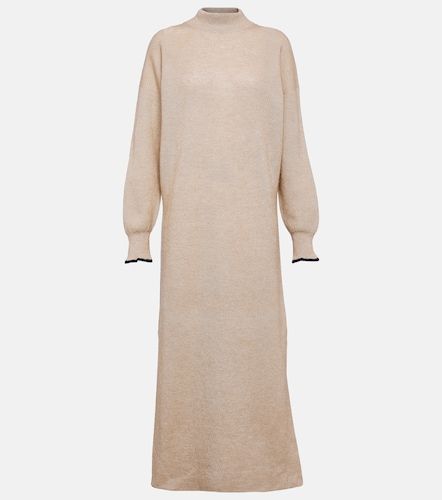 Abito midi in alpaca e cotone - Brunello Cucinelli - Modalova