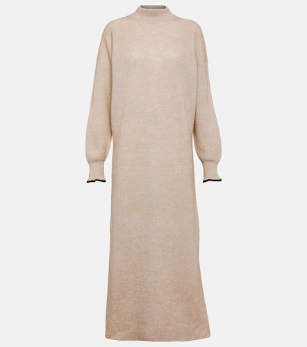 Alpaca and cotton midi dress - Brunello Cucinelli - Modalova