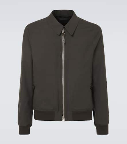 Blouson aus Wolle und Seide - Tom Ford - Modalova