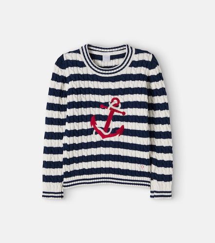 Pullover in cotone a righe - Pepa London - Modalova