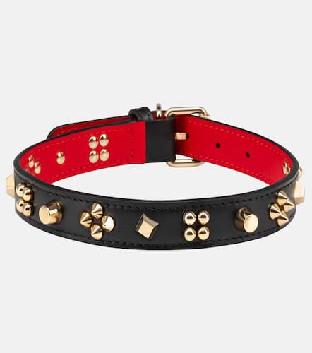 Halsband für Hunde Loubicollar aus Leder - Christian Louboutin - Modalova