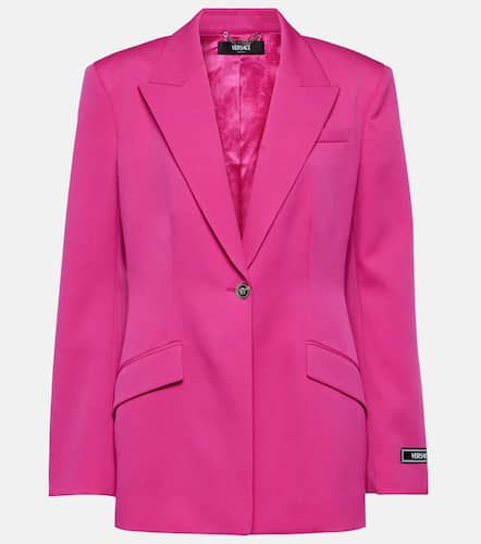 Versace Tailored virgin wool blazer - Versace - Modalova