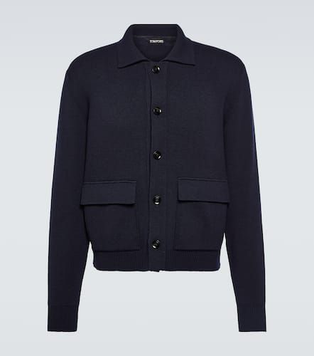 Tom Ford Wool and silk cardigan - Tom Ford - Modalova