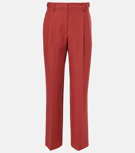 Gerade High-Rise-Hose aus Wolle - Brunello Cucinelli - Modalova