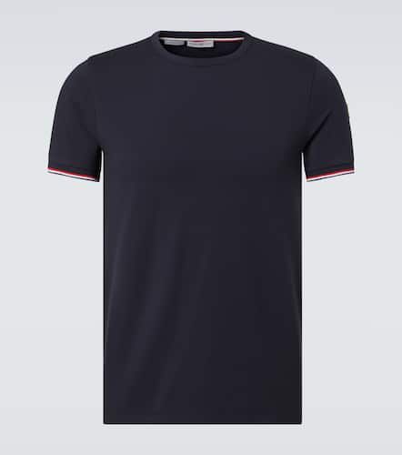 Moncler T-Shirt Tricolor aus Jersey - Moncler - Modalova