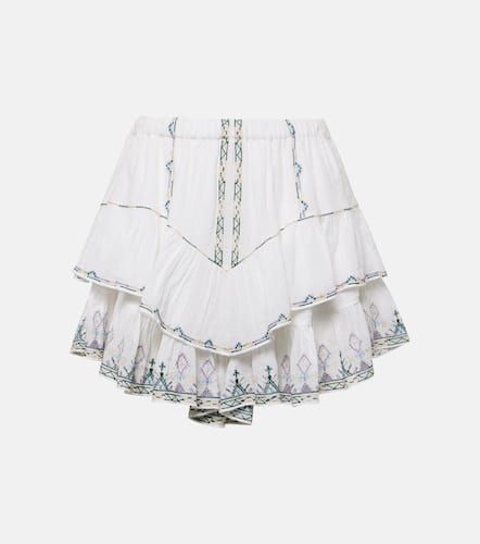 Jocadia ruffled cotton miniskirt - Marant Etoile - Modalova