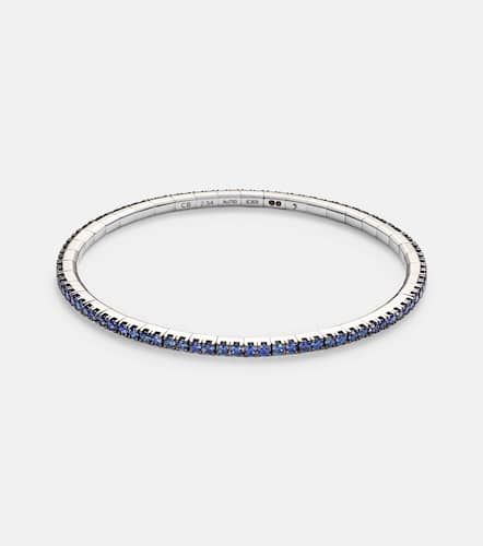 Pulsera tenis Stretchy de oro blanco de 18 ct con zafiros - Bucherer Fine Jewellery - Modalova