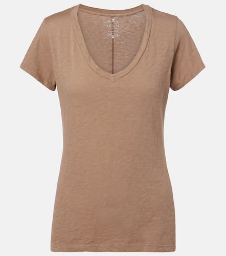 T-shirt Lilith in cotone fiammato - Velvet - Modalova