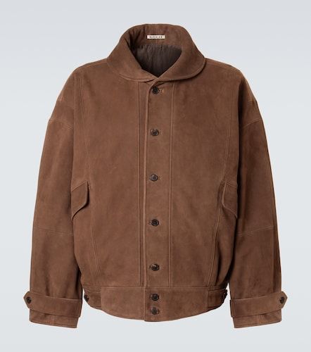 Auralee Giacca blouson in suede - Auralee - Modalova