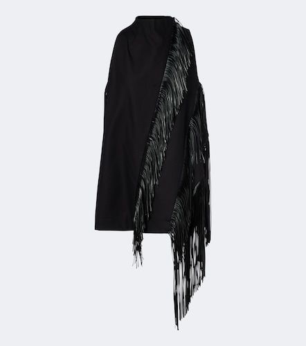 Sportmax Top de algodón con flecos - Sportmax - Modalova