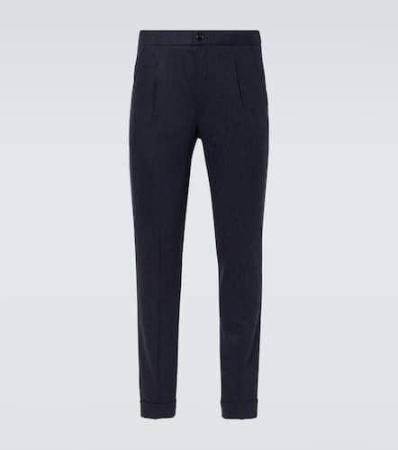 Pantalones rectos de cachemir - Thom Sweeney - Modalova