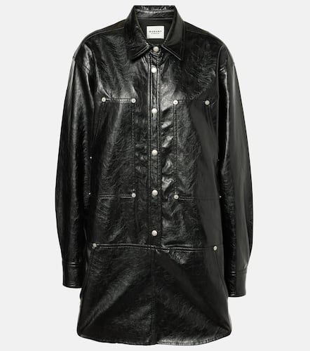 Ayali faux leather jacket - Marant Etoile - Modalova