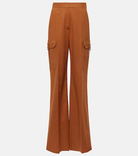 Edda cotton-blend satin cargo pants - Max Mara - Modalova