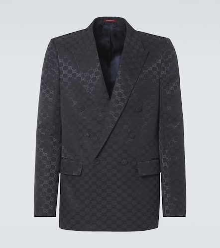 Blazer GG aus einem Baumwollgemisch - Gucci - Modalova