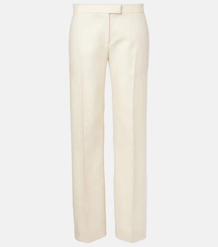 Gerade Hose Callen aus Wolle und Seide - Khaite - Modalova