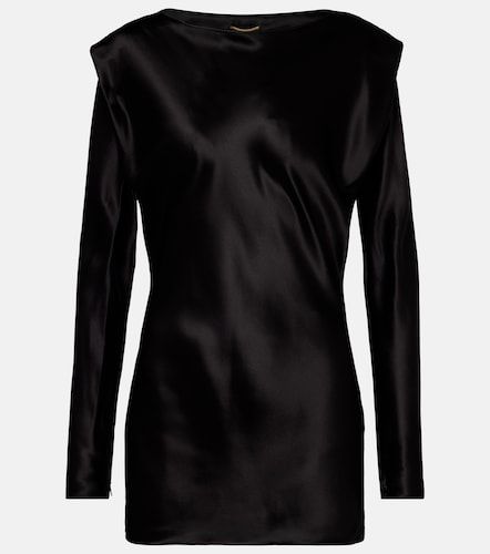 Saint Laurent Silk satin top - Saint Laurent - Modalova