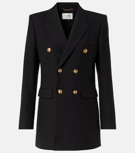 Blazer aus Woll-Gabardine - Saint Laurent - Modalova